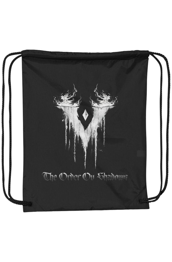 Abyssal Flame Drawstring Bag