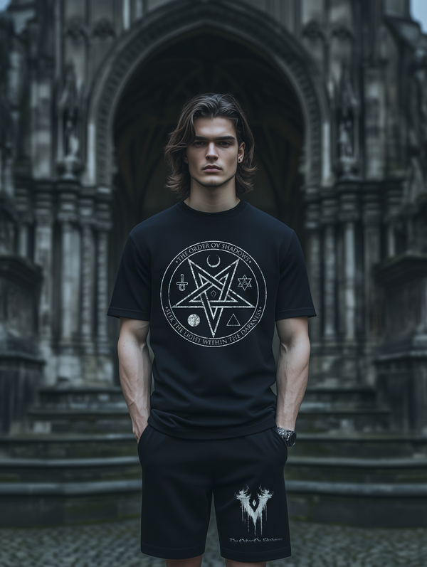 Distressed Magic Circle Tee