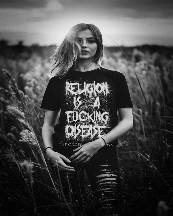 Religion Is A Fucking Disease T-shirt